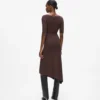 Strickkleid mit Gürtel Strickkleid mit Gürtel