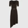 Strickkleid mit Gürtel Strickkleid mit Gürtel