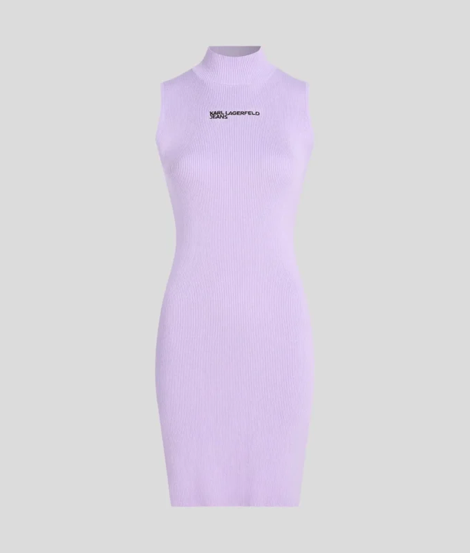 STRICKKLEID MIT STEHKRAGEN STRICKKLEID MIT STEHKRAGEN