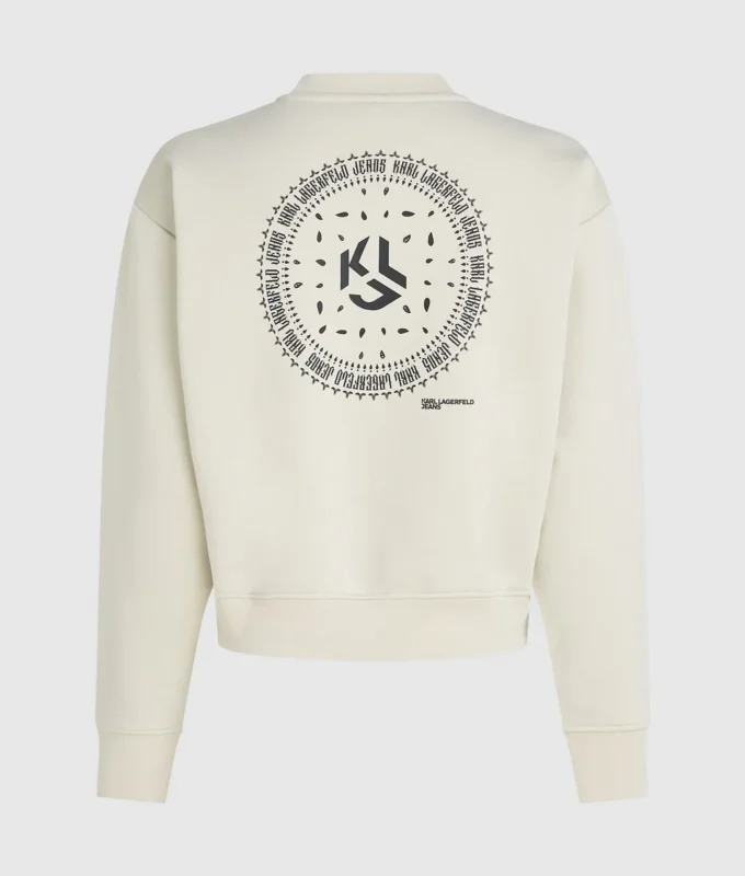 Sweatshirt mit Bandana-Logo