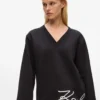 Sweatshirt mit charakteristischem Saum