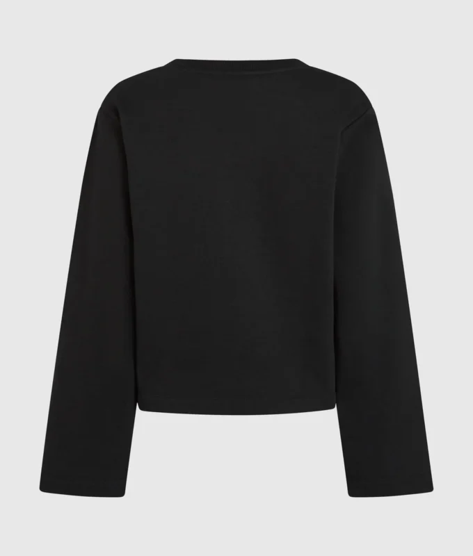 Sweatshirt mit charakteristischem Saum