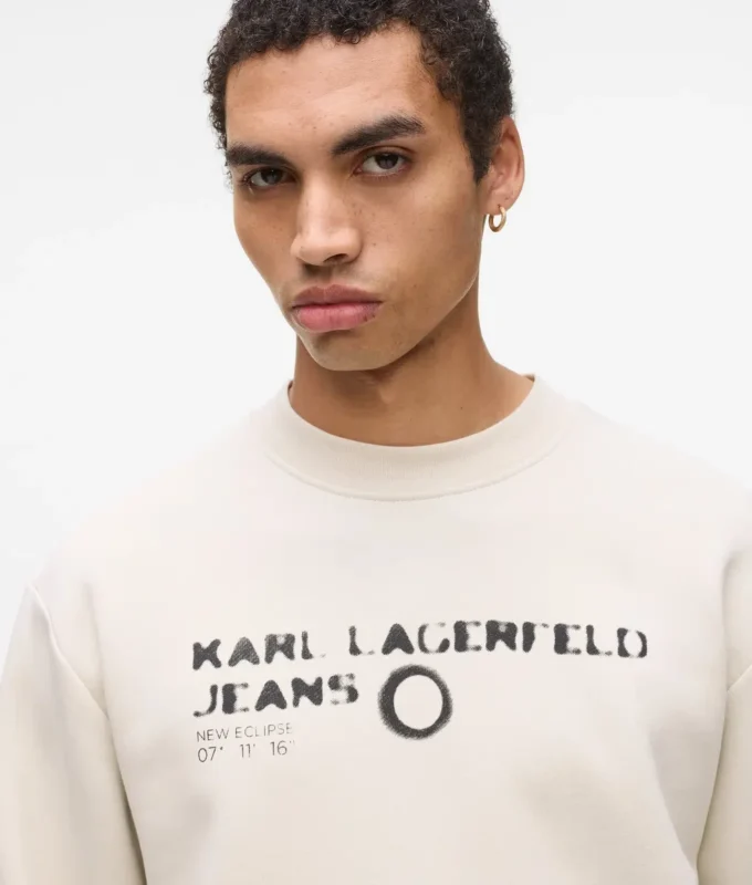 Sweatshirt mit Eclipse-Logo