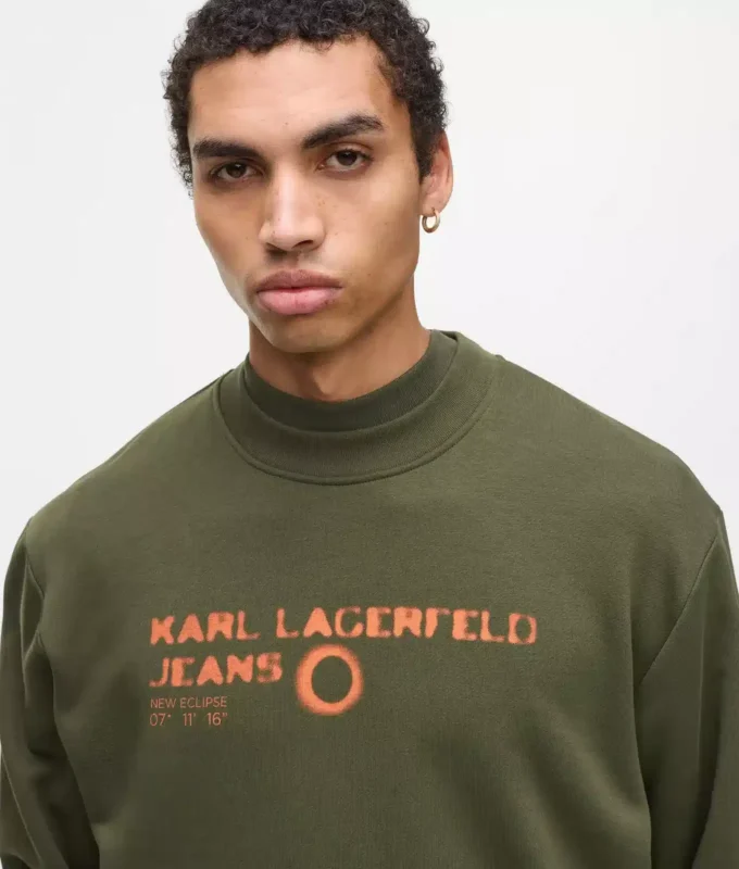 Sweatshirt mit Eclipse-Logo