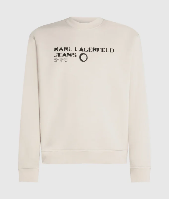 Sweatshirt mit Eclipse-Logo