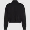 Sweatshirt mit halbem Reißverschluss