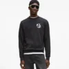 Sweatshirt mit Monogramm-Patch
