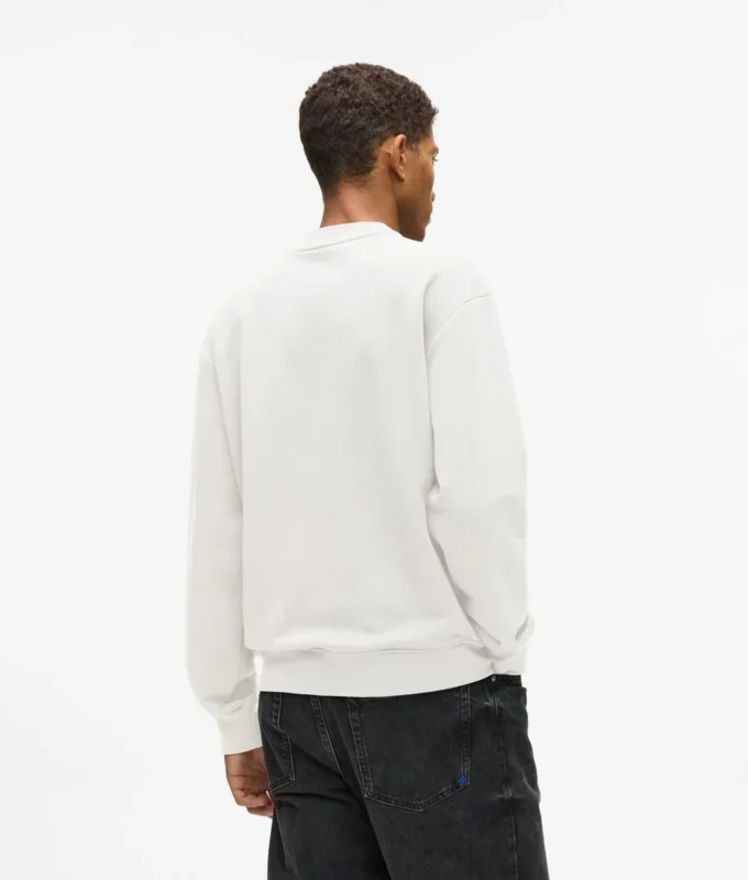 Sweatshirt mit Monogramm-Patch