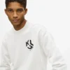 Sweatshirt mit Monogramm-Patch