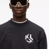 Sweatshirt mit Monogramm-Patch