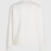 Sweatshirt mit Monogramm-Patch