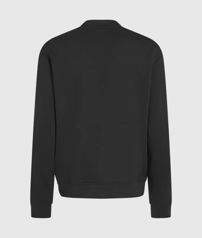 Sweatshirt mit Monogramm-Patch