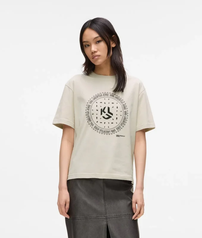T-Shirt mit Bandana-Logo T-Shirt mit Bandana-Logo