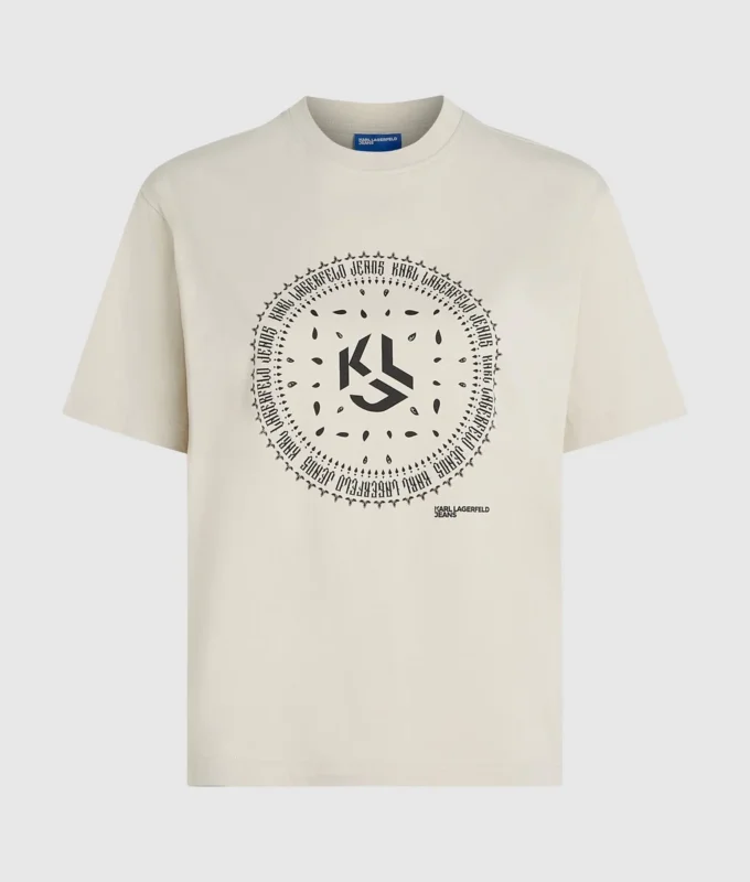 T-Shirt mit Bandana-Logo T-Shirt mit Bandana-Logo
