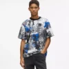 T-Shirt mit durchgehendem Farbeffekt T-Shirt mit durchgehendem Farbeffekt