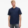 T-Shirt mit geprägtem Monogramm