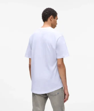 T-Shirt mit geprägtem Monogramm T-Shirt mit geprägtem Monogramm