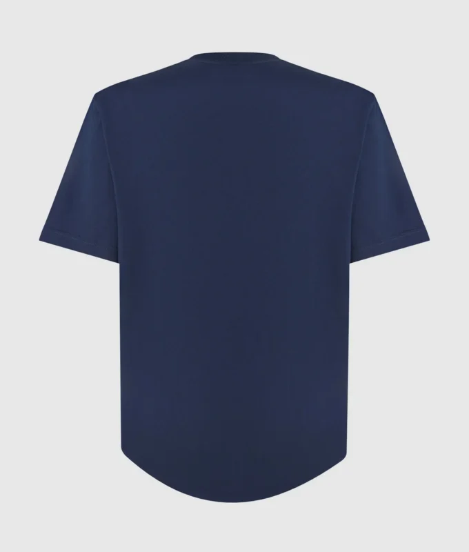 T-Shirt mit geprägtem Monogramm
