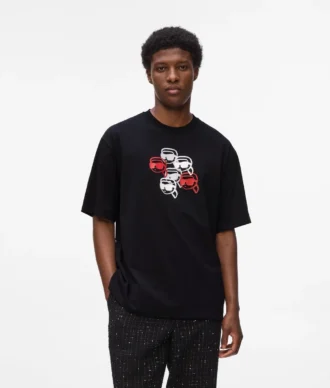 T-Shirt mit Ikon-Print