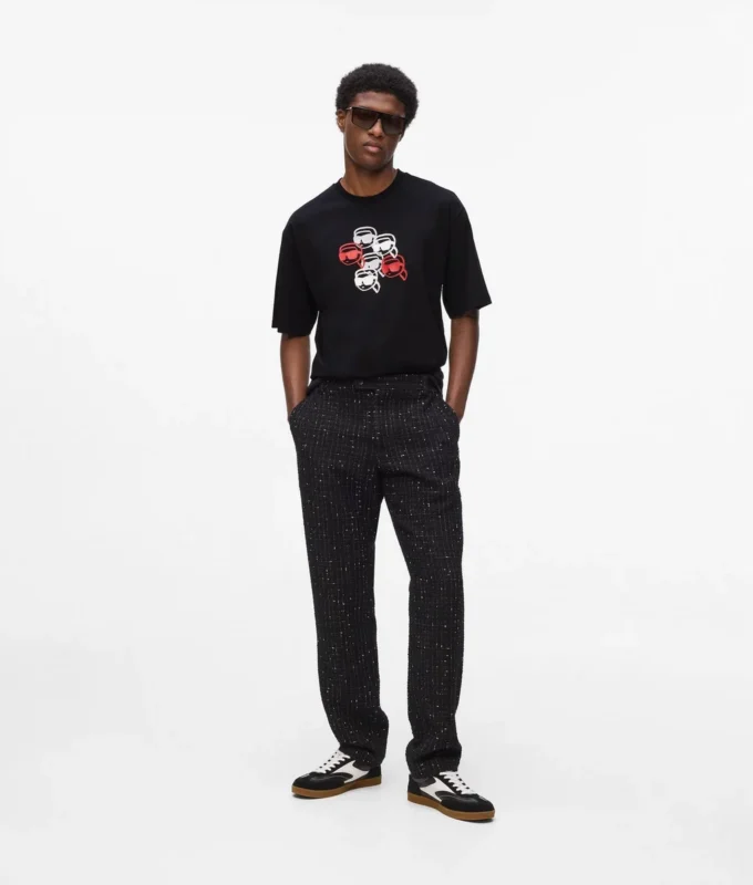 T-Shirt mit Ikon-Print