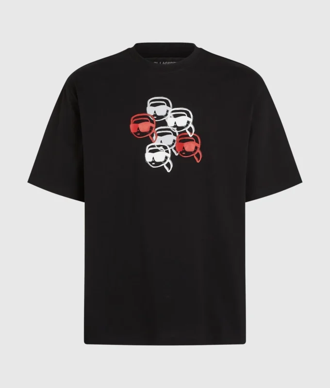 T-Shirt mit Ikon-Print