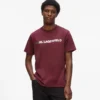 T-Shirt mit Metallic-Logo
