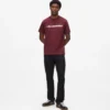 T-Shirt mit Metallic-Logo