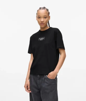 T-Shirt mit Umrisslogo