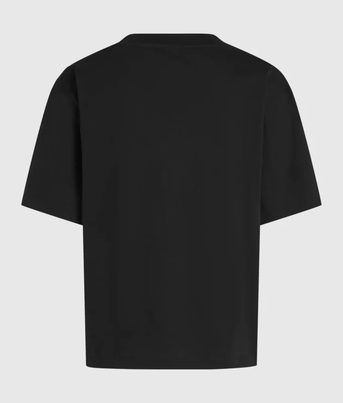 T-Shirt mit V-Ausschnitt und charakteristischem Saum T-Shirt mit V-Ausschnitt und charakteristischem Saum