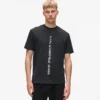 T-Shirt mit vertikalem Logo
