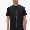 T-Shirt mit vertikalem Logo