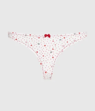 Tanga mit Herzprint Tanga mit Herzprint