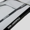 TRANSPARENTER REGENSCHIRM MIT LOGO