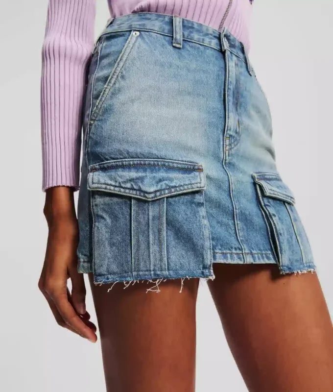UTILITY DENIM MINIROCK UTILITY DENIM MINIROCK
