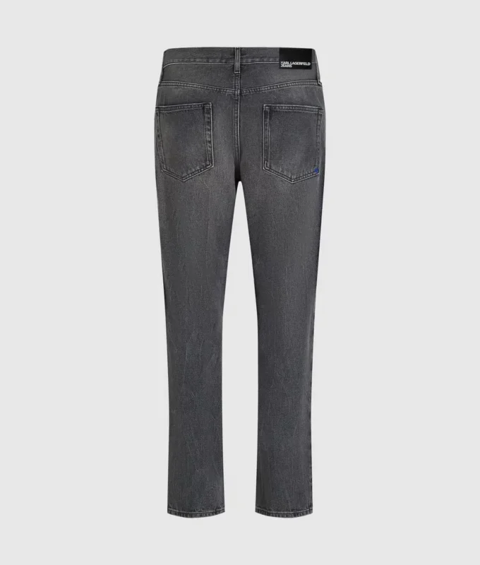 Vintage-Waschung, konisch zulaufende Jeans