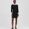 WEISSES KRAWATTENKLEID