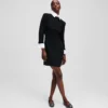 WEISSES KRAWATTENKLEID
