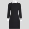 WEISSES KRAWATTENKLEID