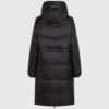 Wendbare lange Daunenjacke Wendbare lange Daunenjacke