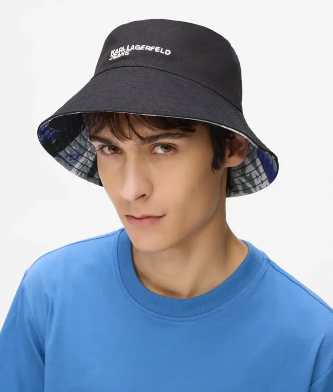 Wendbarer Graffiti-Bucket-Hat Wendbarer Graffiti-Bucket-Hat